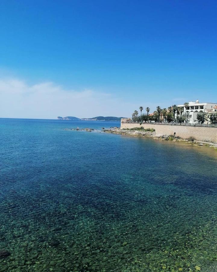 Ferienwohnung Buona Onda Vista Mare Alghero Exterior foto