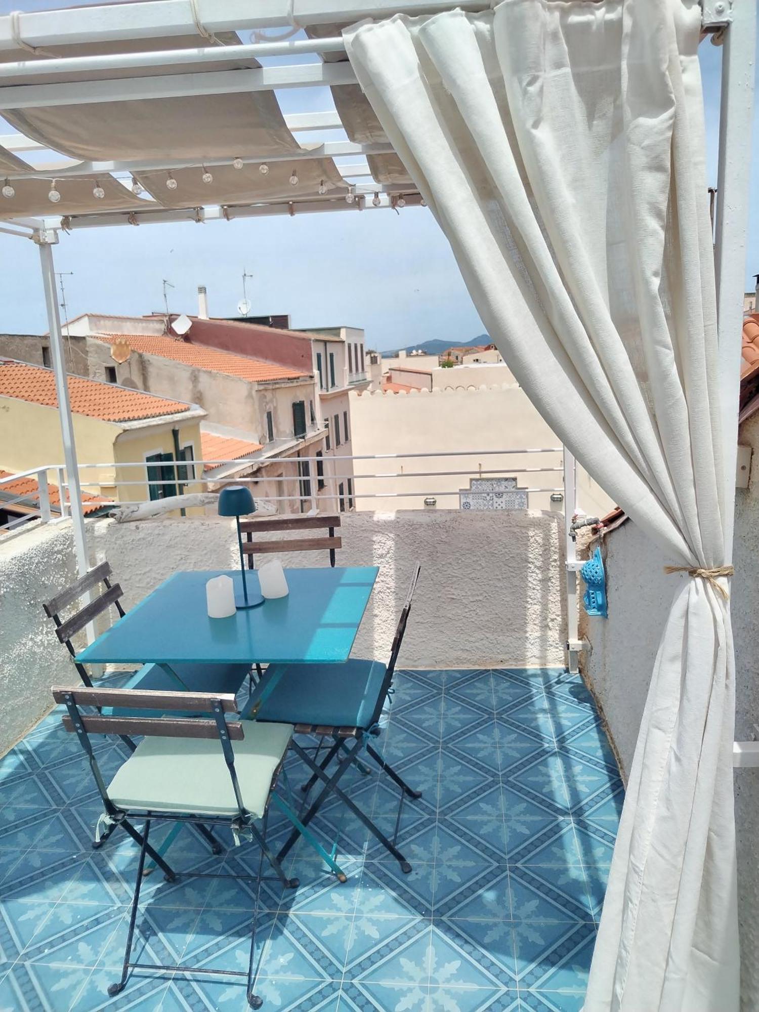 Ferienwohnung Buona Onda Vista Mare Alghero Exterior foto